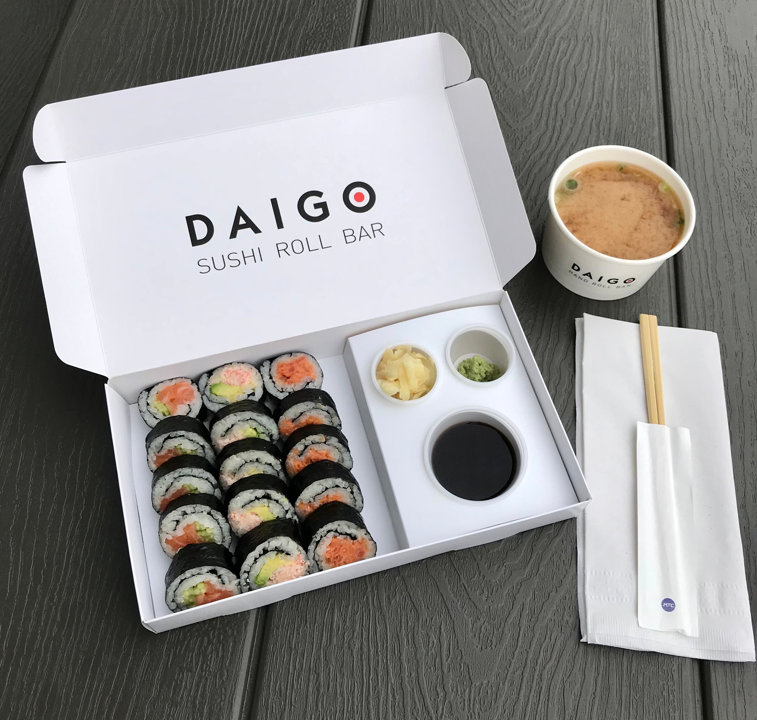 Three Roll Special | DAIGO SUSHI ROLL BAR